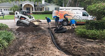 Landscape Drainage Siesta Key 